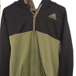Adidas zip up hoodie
